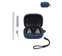Silicone Protective Case for Soundcore C40i Earbuds - Durable and Eco-Friendly Bluetooth Earphone Cover with Precise Holes and Charging Compatibility - Shock-proof, Comfortable Touch,Blue