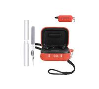silicone protective case for Soundcore P41i earbuds - durable and eco-friendly toergy earphone cover with precise holes and charging compatibility - shock-proof, comfortable touch,red