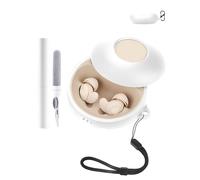 Silicone Protective Case for Soundcore Sleep A20 Earbuds - Durable and Eco-Friendly Bluetooth Earphone Cover with Precise Holes - White