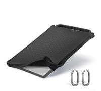 Silicone Protective Case, For Starlink Mini Waterproof Cover Outdoor Network Equipment Protector Impact-Resistant Travel Case With Hooks (Grey)
