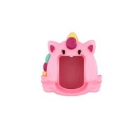 Silicone Protective Case for Tamagotchi Nano Pet Game Console Cartoon Anti-Drop Travel Soft Skin Cover Shell Anti-Scratch Carry Pouch Sleeve Protective Case (Pink)