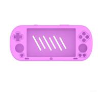 Silicone Protective Case for Trimui Smart Pro: Shockproof Soft Bumper COVERs, Anti-Fall Shell for Handheld Console, Lightweight Lasting Skin, Black Purple White(Purple)