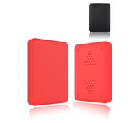 Silicone Protective Case for WD 2TB Elements portable hard drive - Dustproof, Shockproof, and Skin - friendly，Red
