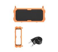 Silicone Protective Case for Xiaomi Sound Party Bluetooth-compatible Speaker Soft Rubber Gel Skin Travel Carry Pouch with Detachable Strap (Orange)