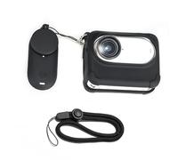Silicone Protective Case Set for GO 3S Camera with Neck and AntiLost Straps Lens Caps, 4 in 1 Accessory Kits Protective Case Accessories
