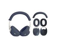 Silicone Protective Case Set for Sony WH-1000XM6 Headphone, Earphone Protective Cover, Earpads Cover, Headband Cushion Protector, Headphones Protection Accessories (Blue)