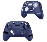 Silicone Protective Cover Case for Flydigi APEX 5, Soft Skin Sleeve Anti-Slip Anti-Sweat Ergonomic Handle Grip Cover Gamepad Shell for APEX 5 Gaming Controller (blue)