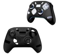 Silicone Protective Cover Case for Flydigi APEX 5, Soft Skin Sleeve Anti-Slip Anti-Sweat Ergonomic Handle Grip Cover Gamepad Shell for APEX 5 Gaming Controller (black)