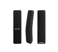 Silicone Protective Cover Case for Samsung Smart TV Voice Version Remote Control UA55KU6300J/6880J UA49KS7300(Black)