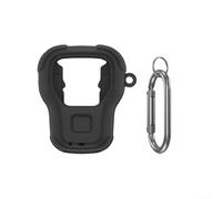 Silicone Protective Cover Case for Wearable Speaker Updated Version, Soft Touch Lightweight Sleeve with Hook, Scratch and Resistant, Custom Fit Design(Black)