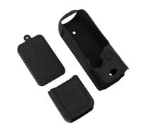 Silicone Protective Cover Comfortable Grip Shock for Osmo 3, Gimbal Protector Compatible with Cover for 3, Screen Cover Included (Black)