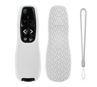 Silicone Protective Cover for Logitech R800/R400/R500 Wireless Presenter Remote Controller Case (R400 White)