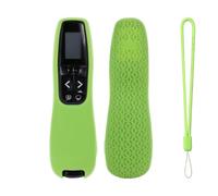 Silicone Protective Cover for Logitech R800/R400/R500 Wireless Presenter Remote Controller Case (R800 Green)