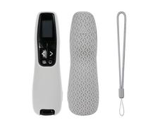 Silicone Protective Cover for Logitech R800/R400/R500 Wireless Presenter Remote Controller Case (R800 White)