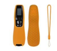 Silicone Protective Cover for Logitech R800/R400/R500 Wireless Presenter Remote Controller Case (R800 Orange)