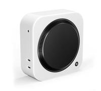 Silicone Protective Cover, for Mac Mini-M4 2024 Custom Fit Case Scratch-Resistant Dust-Proof Im-pact Protection(White)