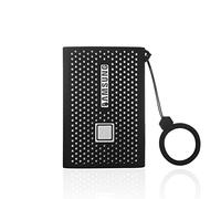 Silicone Protective Cover for Samsung T7 Portable SSD External Solid State Drives (500GB 1TB 2TB) (Black)
