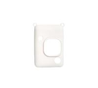 Silicone Protective Cover Suitable for Instax Mini Liplay Camera Protective Case, Simple Solid Color, Dust-Proof and Stain Resistant,Protective Sleeve (White)