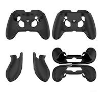 Silicone Protective Cover Tailored for SCUF VALOR PRO Controllers to Withstand Repeated Drops and Prevent Dust Ingress During Gameplay (Black)