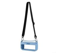 Silicone Protective Cover with Portable Hand Strap for Bose 1/2 Speaker Protects from Scratches Dust and Light Impacts (Blue)