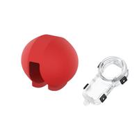 Silicone Protective Covers for Insta360 X5 Original Dive Case - All-Invisible Design - Available in Black, Red, Sky Blue & White (Red)