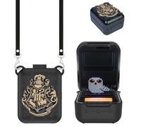 Silicone Protective for Bitzee Interactive Toy Harry Potter Pet, Protective Skin Cover for Bitzee Interactive Toy Harry Potter Pet Accessories with Lanyard,Scratch Shock Protection,Black