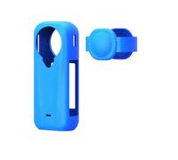 Silicone Protective Sleeve for Insta360 X4 Air with Anti Scratch Lens Protector, Soft Protection Case Cover for Insta360 X4 Air Action Camera Accessories (blue)