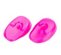 Silicone Protector Ear Covers 20pack 8x5.5cm Washable Reusable Hair Dye Earmuffs Ear Perm Shield Waterproof Ears Covers For Shower Hair Dyer Salon Barber For Adult