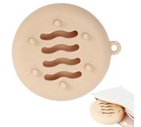 Silicone Puff Holder - Breathable Makeup Sponge Storage Container | Portable Travel Case, Practical Accessory For Women And Girls, Keep Your Makeup Puff Well