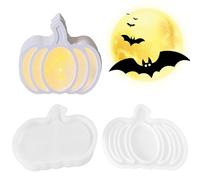 Silicone Pumpkin Mold, Soap Making Silicone Tool, Decorative Autumn Lamp Casting Mould for Kids Weddings Indoor Holiday Home Adults Beginners Halloween
