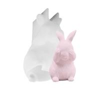 Silicone Rabbit Mold, Silicone Mold Epoxy Resin Casting Mold, Easy Release | Silicone for mother, girlfriend, cake, chocolate, desserts, fondant