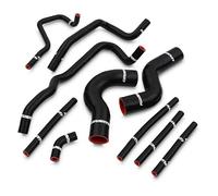 Silicone Radiator Hoses Kit Compatible with Subaru Impreza Classic WRX STI GC8 92-95 Rubber Direct Replacement Rad Pipe Upgrade