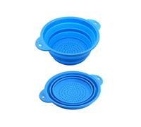 Silicone Rattle Flow Basket for Creative Retractable Silicone Fruit Colander Kitchen Storage Gadgets Tool Collapsible Drain for Kitchen Sink
