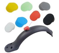 Silicone Rear Mudguard Hook Cover for Xiaomi Electric Scooter M365 and M365 Pro, Soft Elastic Protective Fender Accessory, Black/Red/White/Grey/Blue/Yellow/Green