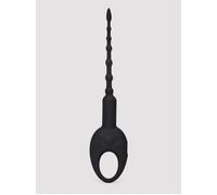 Silicone Rechargeable Urethral Sounding Stimulator - Black Black