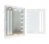 Silicone Rectangular Wallet Epoxy Resin Molds Money Present Castings Molds Hollow Heart Clip Pendant Rectangular Wallet Silicone Money Present Plaster Home Decoration