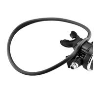 Silicone regulator necklace, diving regulator necklace, silicone regulator necklace holder for the respiratory protection point in the chin position that you do not pull back when diving and the