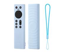 Silicone Remote Case Compatible with Casarte HTR-M50 M60/HTR70, Solid Color Shockproof Dustproof Washable Cover (Blue, HTR-70)