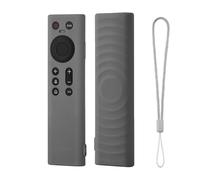 Silicone Remote Case Compatible with Casarte HTR-M50 M60/HTR70, Solid Color Shockproof Dustproof Washable Cover (Grey, HTR-70)