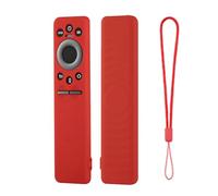 Silicone Remote Case for Casarte HTR-M50 M60 C50/U50, Smart TV Remote Control Protective Cover Shell Scratch-resistant Sleeve (red)
