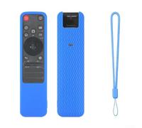 Silicone Remote Case for LG MR25GA Shockproof for Cover with Lanyard Anti-Slip Grip Protective Sleeve for Smart TV Controller Black White Blue Red Green(Blue)