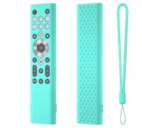 Silicone Remote Case Protective Cover Sleeve for Hisense ERF6A80 ERF6G80H ERF6F80H for Hisense Class A7 U8 Series 4K for Google TV Remote Anti-Slip Soft Skin Protector with Lanyard (Mint Green)