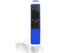 Silicone Remote Control Case for Samsung BN59 TV Remote - Washable Sleeve with Glow in the Dark Feature Drop Resistant Skin for QLED LED for Smart TV 4K Controller Protection(Blue)