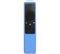 Silicone Remote Control Case for Samsung BN59 TV Remote - Washable Sleeve with Glow in the Dark Feature Drop Resistant Skin for QLED LED for Smart TV 4K Controller Protection(Luminous Blue)