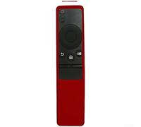 Silicone Remote Control Case for Samsung BN59 TV Remote - Washable Sleeve with Glow in the Dark Feature Drop Resistant Skin for QLED LED for Smart TV 4K Controller Protection(Red)