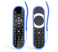 Silicone Remote Control Cover Compatible with Sky Q Box Touch, Sky Glass Remote and Non-Touch Remote Control Skin-Friendly Anti-Lost With Shockproof Protective Case(Blue)