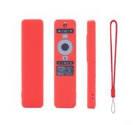 Silicone Remote Control Cover for Haier HTR U34G Shockproof Luminous Case Anti-Slip Grip Soft Sleeve Black Blue Red Green(Red)