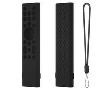 Silicone Remote Control Protective Case for Hisense Class A7 U8 Series LCD 4K,for 100U88N 85U88N 75U88N 65U88N 55A7N 65A7N 85U8N and More,TV Remote Protector Accessories (Black)