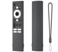 Silicone Remote Controller Case Cover For Skyworth 55Q20 TC9010 TC9012 RHA-T2 for Haier 55C11 65C10 65C11 55S8GT for Kodak Matrix 55Mt5022 CAPRO 50CAPROGT5012 Protective Sleeve (Dark Gray)