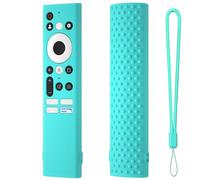Silicone Remote Controller Case Cover For Skyworth 55Q20 TC9010 TC9012 RHA-T2 for Haier 55C11 65C10 65C11 55S8GT for Kodak Matrix 55Mt5022 CAPRO 50CAPROGT5012 Protective Sleeve (Mint Green)